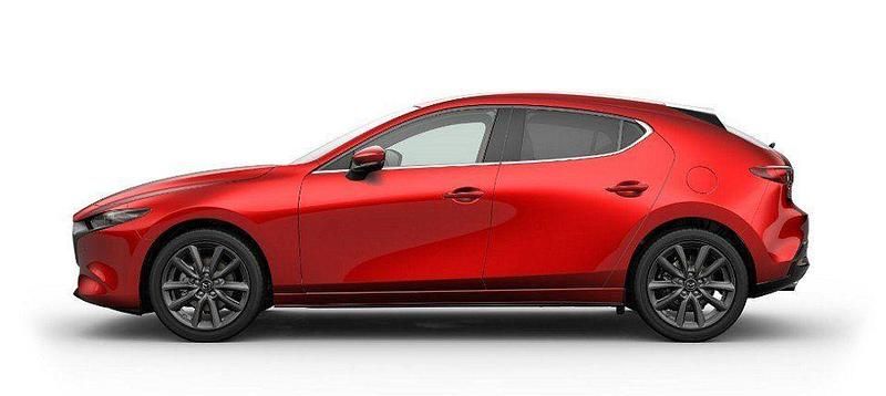 Neu Mazda 3 Exclusive-Line 140 PS (102 kW) 2025 Soul red crystal m Limousine