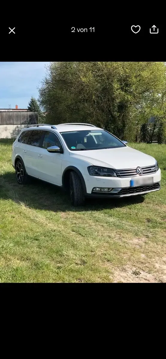 Gebraucht VW Passat Alltrack 170 PS (125 kW) 2014 Weiß Kombi