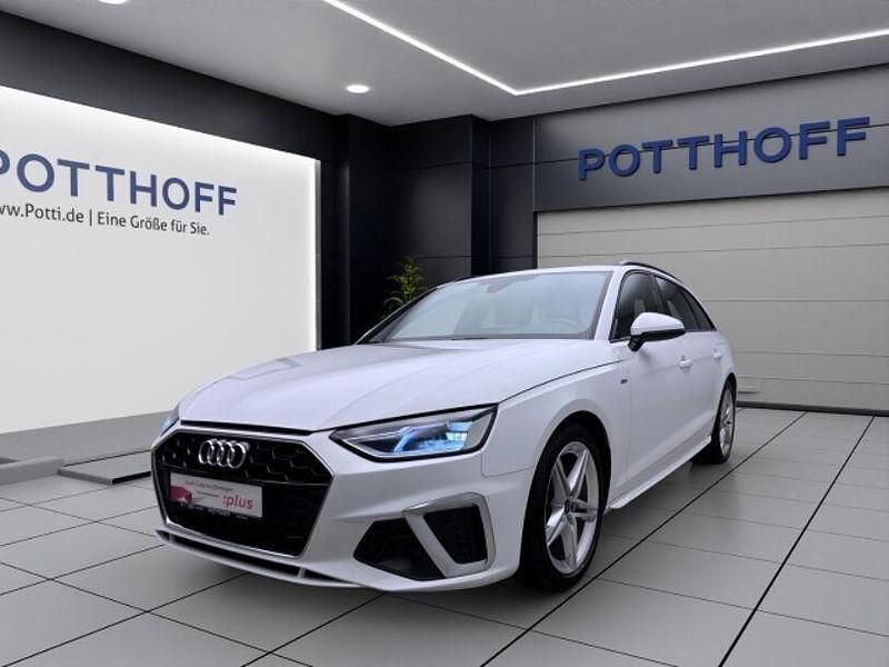 Weiss Gebraucht 2023 Audi A4 S-Line Kombi | 27.950 € (Superpreis) - Bild 1/4