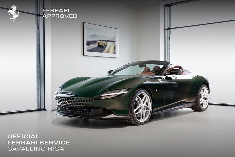 Neu Ferrari Roma 620 PS (456 kW) 2026 Grün Cabrio