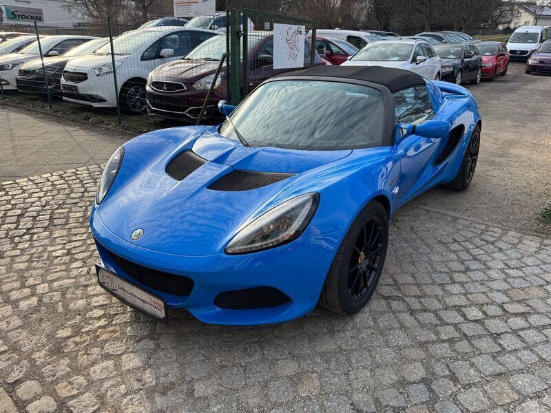 Blau Gebraucht 2021 Lotus Elise Cabrio | 61.999 € - Bild 1/4