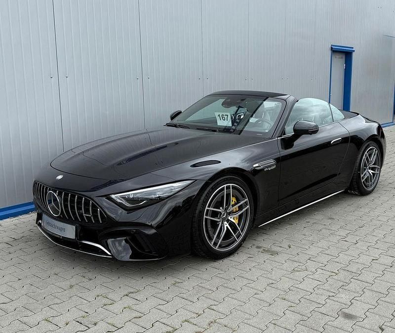 Schwarz Gebraucht 2024 Mercedes SL63 AMG AMG Cabrio | 121.999 € - Bild 1/4
