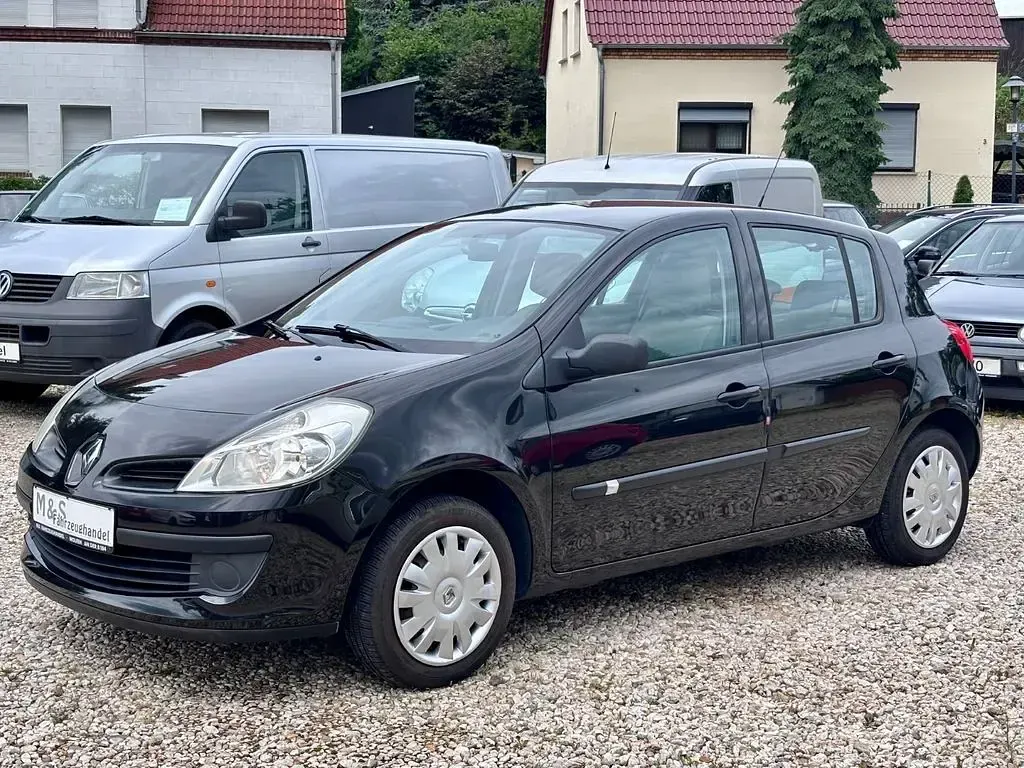 Gebraucht Renault Clio III Expression 75 PS (55 kW) 2007 Schwarz Limousine