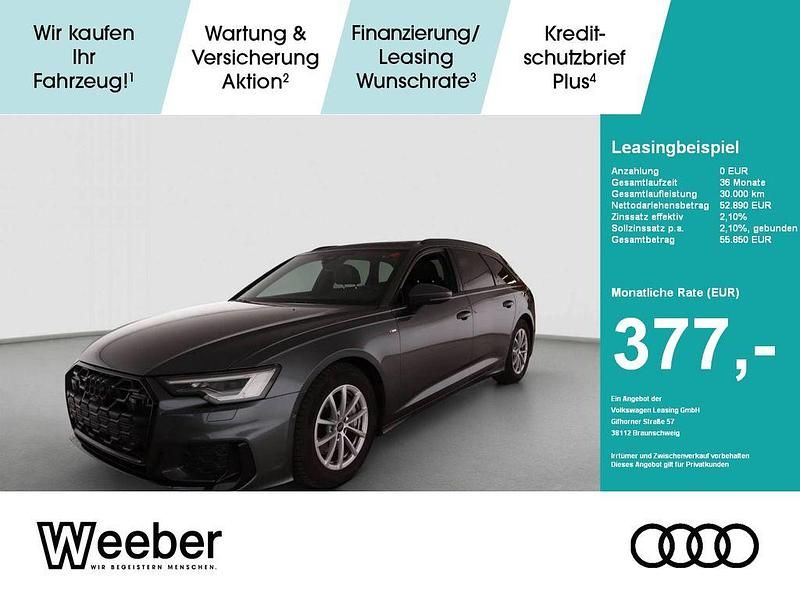 Daytonagrau perleffekt (metallic) Gebraucht 2025 Audi A6 S-Line Kombi | 52.390 € (Superpreis) - Bild 1/4