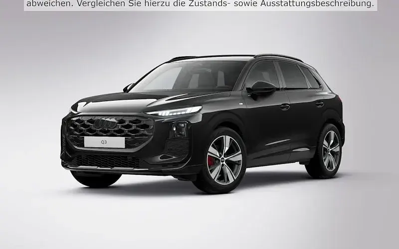 Neu Audi Q3 Ambiente 150 PS (110 kW) 2025 Schwarz SUV