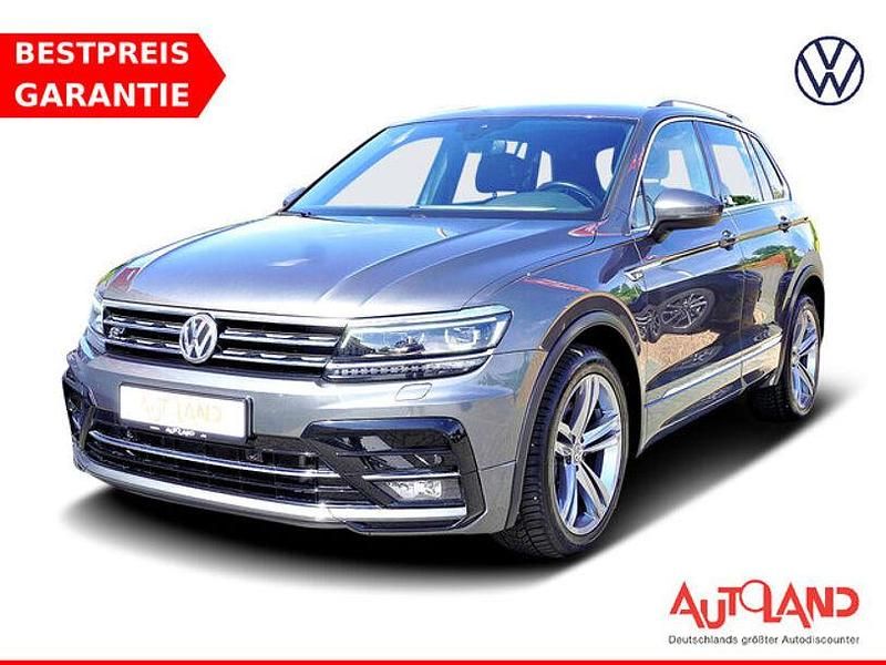 Grau Gebraucht 2019 VW Tiguan R-line SUV | 30.490 € (Fairer Preis) - Bild 1/4