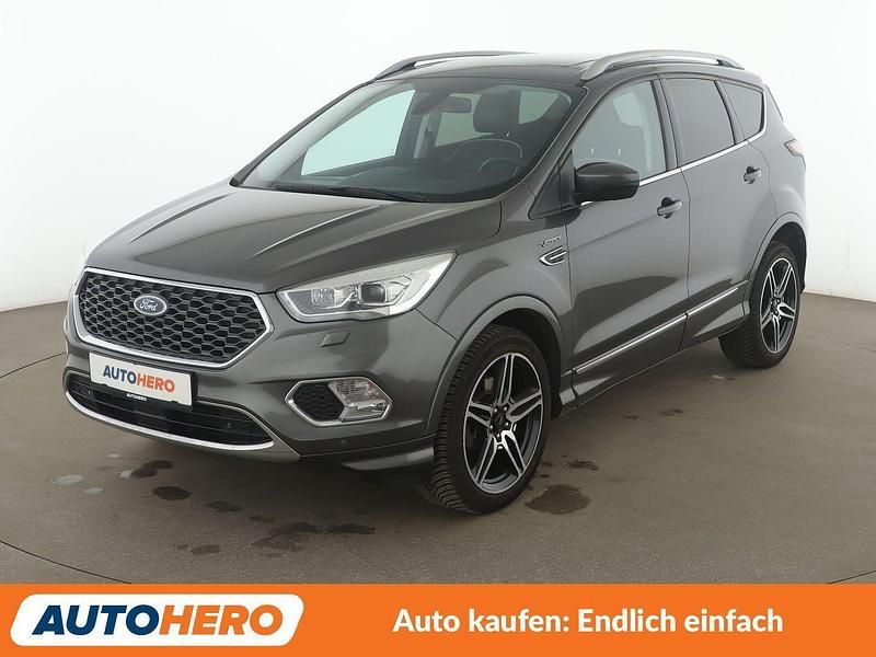 Grau Gebraucht 2017 Ford Kuga Vignale SUV | 18.160 € (Teuer) - Bild 1/3