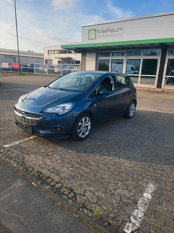 Blau Gebraucht 2015 Opel Corsa Edition Kleinwagen | 6.490 € (Guter Preis) - Bild 1/4