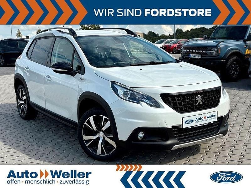 Weiß Gebraucht 2019 Peugeot 2008 Allure GT-Line SUV | 15.490 € (Fairer Preis) - Bild 1/4