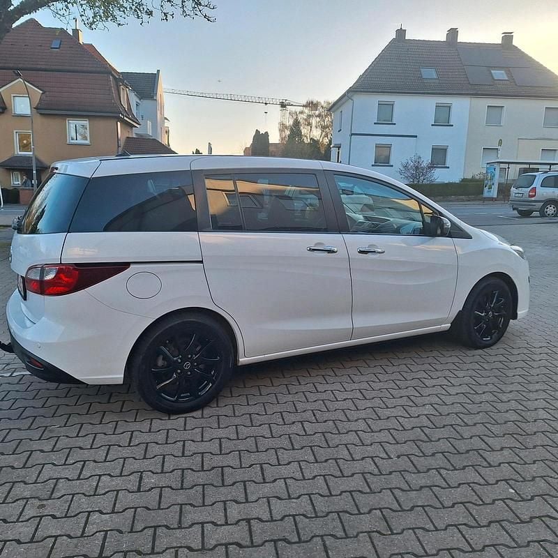Gebraucht Mazda 5 150 PS (110 kW) 2014 Weiß Van / Kleinbus