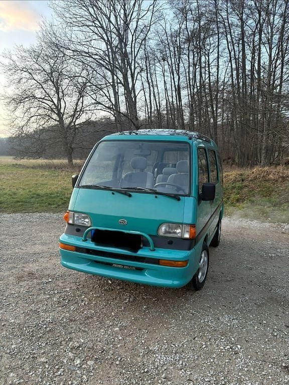 Gebraucht Subaru Libero 54 PS (39 kW) 1993 Grün Van / Kleinbus