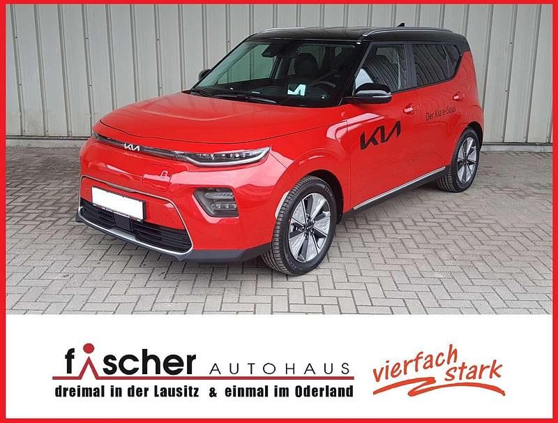 Infernorot Gebraucht 2024 Kia Soul EV Inspiration SUV | 34.349 € (Etwas zu teuer) - Bild 1/4