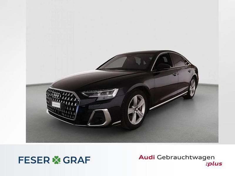 Sebringschwarz kristalleffekt Gebraucht 2025 Audi A8 Sport Limousine | 73.980 € - Bild 1/4