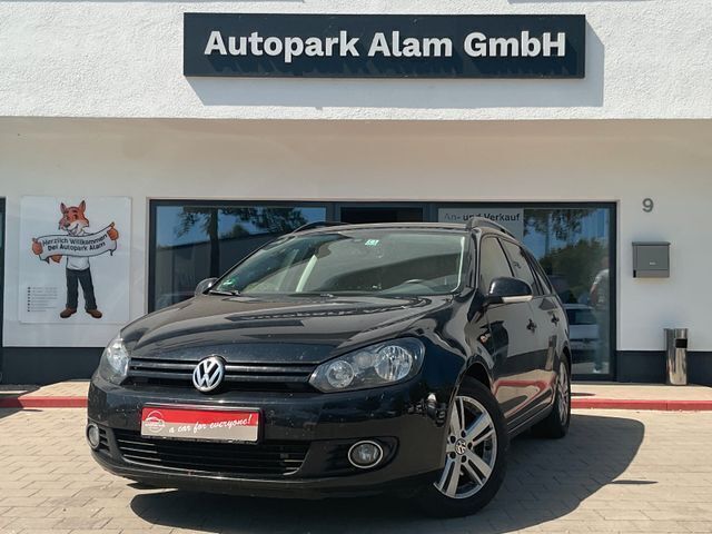 Schwarz Gebraucht 2013 VW Golf VI Match Kombi | 2.999 € (Guter Preis) - Bild 1/4