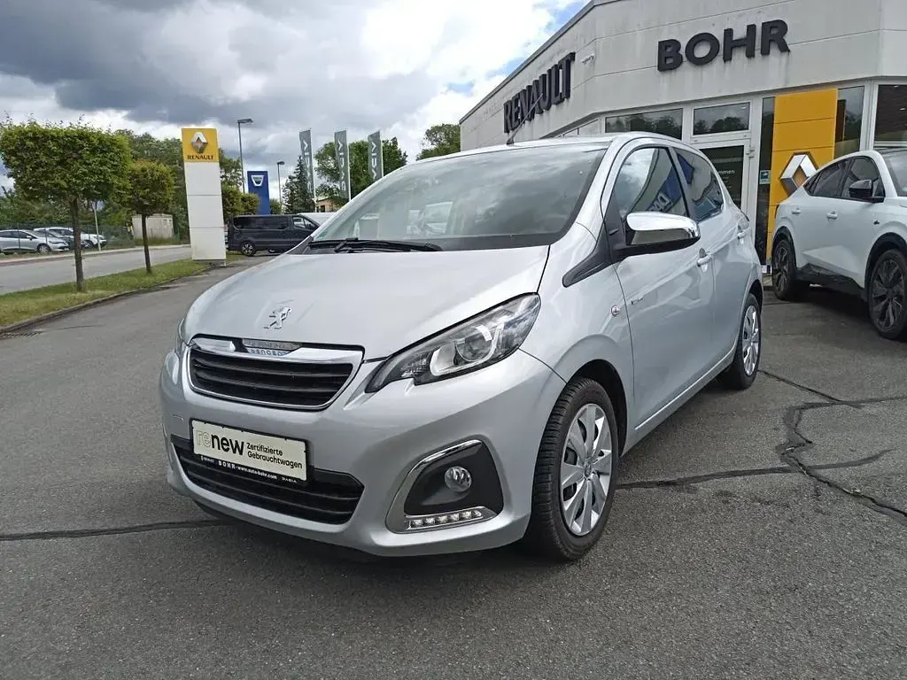 Gebraucht Peugeot 108 Style 72 PS (52 kW) 2021 Silber Limousine