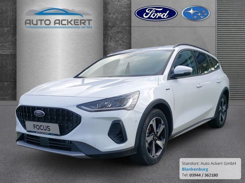 Weiss Gebraucht 2024 Ford Focus Active Kombi | 26.890 € (Superpreis) - Bild 1/4