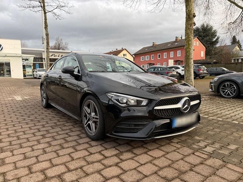 Gebraucht Mercedes CLA200 AMG line 163 PS (119 kW) 2020 Schwarz Coupé