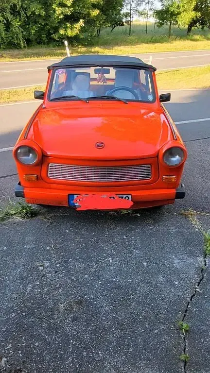 Gebraucht Trabant 601 26 PS (19 kW) 1982 Orange Cabrio