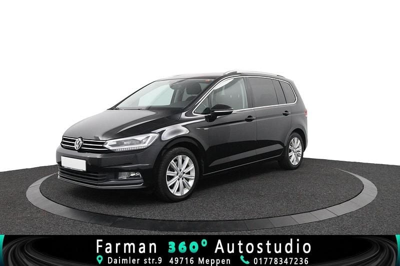 Gebraucht VW Touran 190 PS (139 kW) 2016 Schwarz Van / Kleinbus