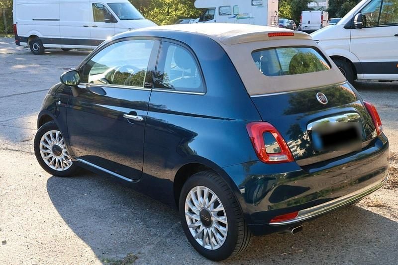 Gebraucht Fiat 500C Lounge 69 PS (50 kW) 2019 Blau Cabrio