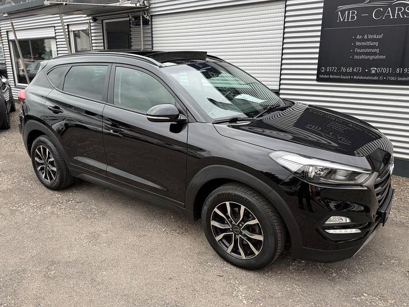 Schwarz Gebraucht 2018 Hyundai Tucson Premium SUV | 16.990 € (Guter Preis) - Bild 1/4