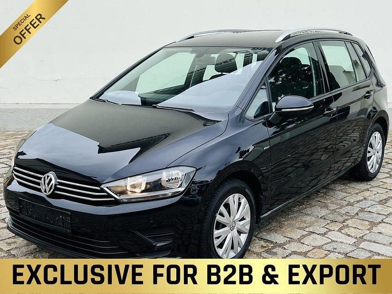 Schwarz Gebraucht 2015 VW Golf Sportsvan Comfortline Van / Kleinbus | 9.400 € (Guter Preis) - Bild 1/4