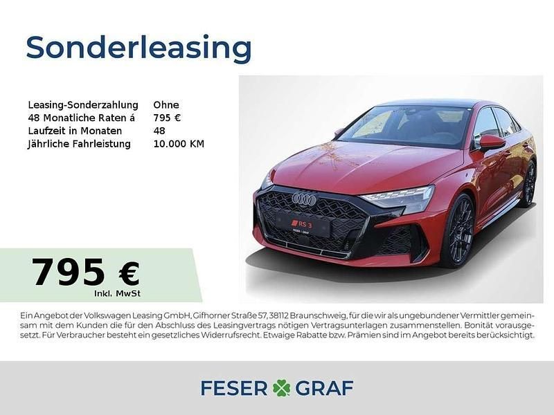 Progressivrot metallic Neu 2024 Audi RS3 Ambiente Kleinwagen | 71.950 € - Bild 1/4