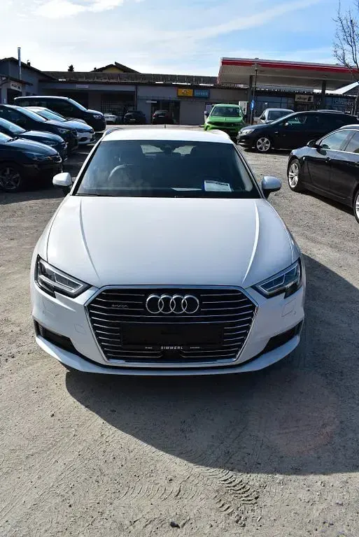Gebraucht Audi e-tron Design 204 PS (150 kW) 2020 Gletscherweiss (metallic) SUV