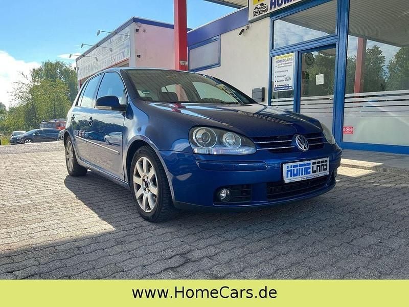 Blau Gebraucht 2005 VW Golf V Sportline Limousine | 1.999 € (Guter Preis) - Bild 1/4