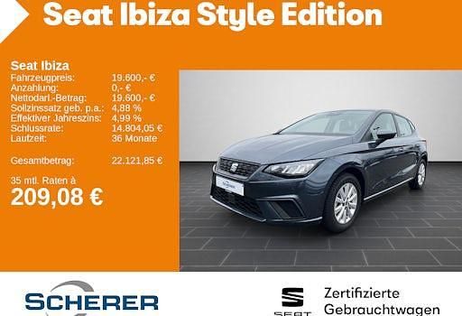 Gebraucht Seat Ibiza Style 115 PS (84 kW) 2024 Grau Limousine