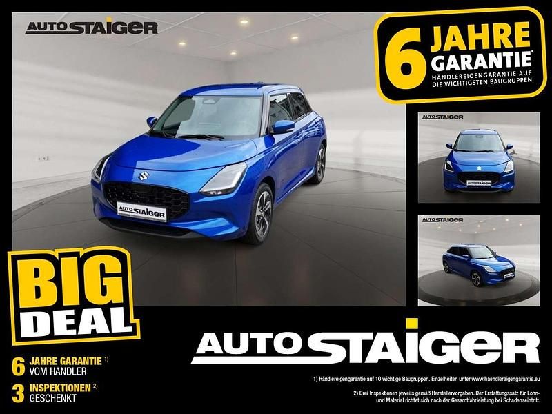 Frontier blue Neu 2025 Suzuki Swift Comfort+ Kleinwagen | 19.990 € - Bild 1/4