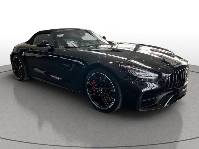 Gebraucht Mercedes AMG GT AMG 557 PS (409 kW) 2021 Metalliclack obsidianschwarz Cabrio