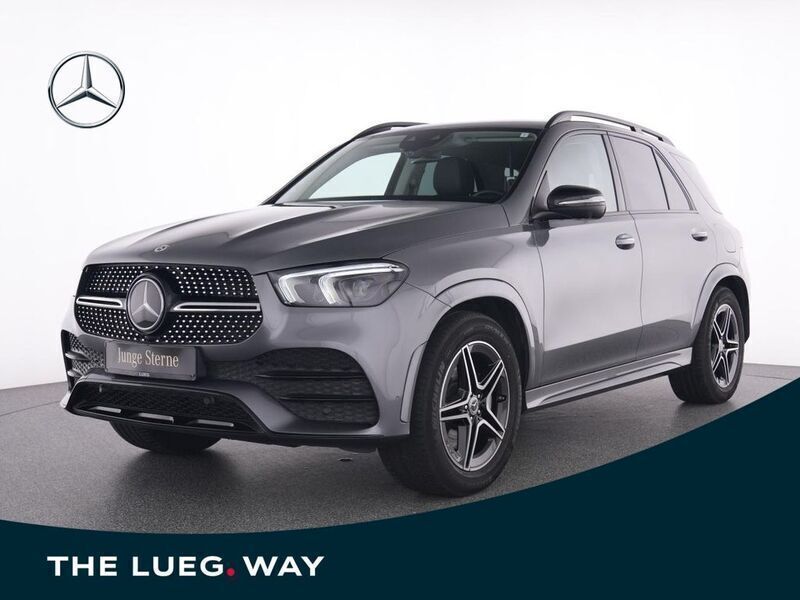 Grau metalliclack selenitgrau Gebraucht 2023 Mercedes GLE350e AMG SUV | 69.885 € (Fairer Preis) - Bild 1/4