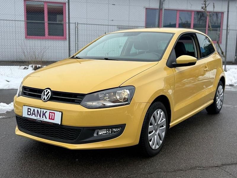 Gebraucht VW Polo Team 60 PS (44 kW) 2010 Gelb Kleinwagen