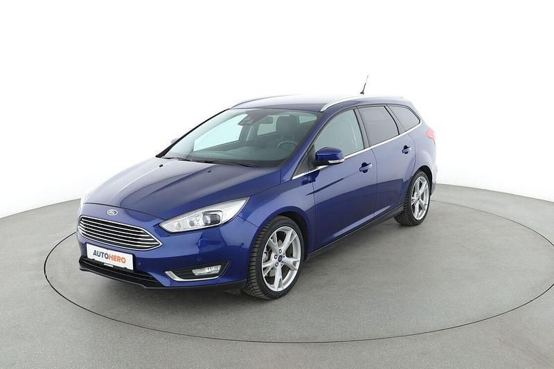 Gebraucht Ford Focus Titanium 150 PS (110 kW) 2014 Blau Kombi