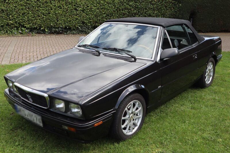 Gebraucht Maserati Spyder 224 PS (164 kW) 1991 Schwarz Cabrio