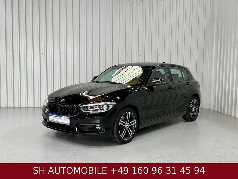 Schwarz Gebraucht 2018 BMW 116 Advantage Kleinwagen | 13.950 € (Etwas zu teuer) - Bild 1/4