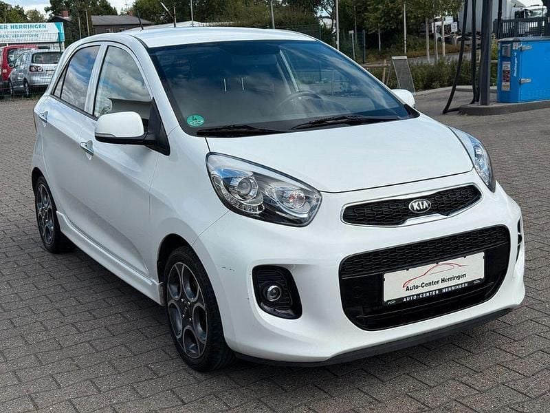 Weiß Gebraucht 2016 Kia Picanto Spirit Kleinwagen | 5.990 € (Superpreis) - Bild 1/4