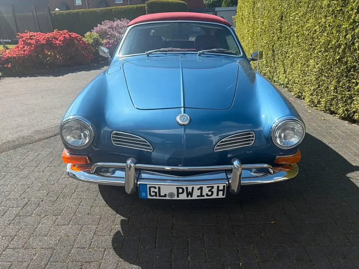 Używany VW Karmann Ghia Karmann 34 KM (25 kW) 1970 Niebieski Coupe