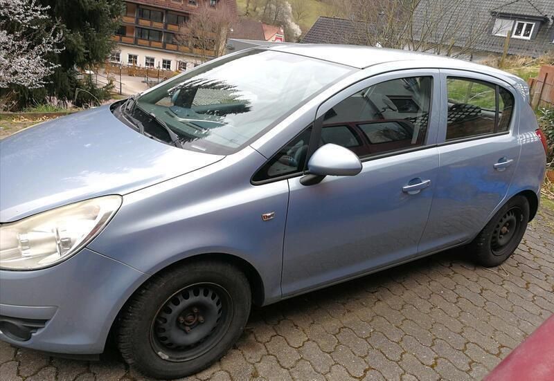 Blau Gebraucht 2008 Opel Corsa Kleinwagen | 2.250 € (Guter Preis) - Bild 1/4