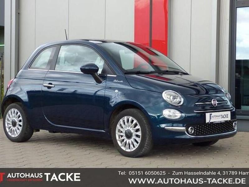 Blau Gebraucht 2023 Fiat 500 Dolcevita Kleinwagen | 13.480 € (Fairer Preis) - Bild 1/4