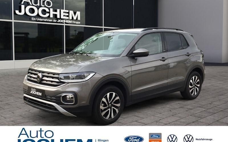 Limestone grey metallic (grau) Gebraucht 2021 VW T-Cross Active SUV | 24.990 € (Etwas zu teuer) - Bild 1/4