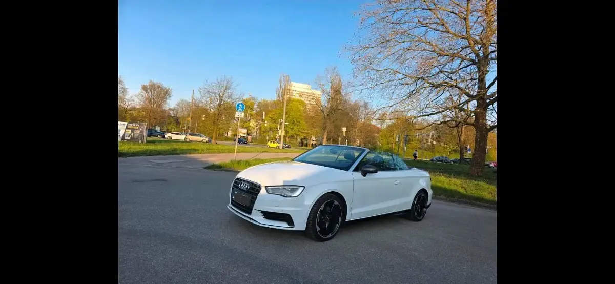 Gebraucht Audi A3 Cabriolet Ambition 150 PS (110 kW) 2015 Weiß Cabrio