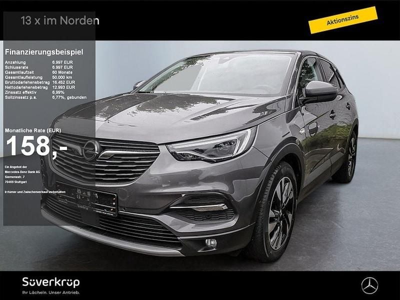 Grau Gebraucht 2020 Opel Grandland X Innovation SUV | 19.990 € (Guter Preis) - Bild 1/4