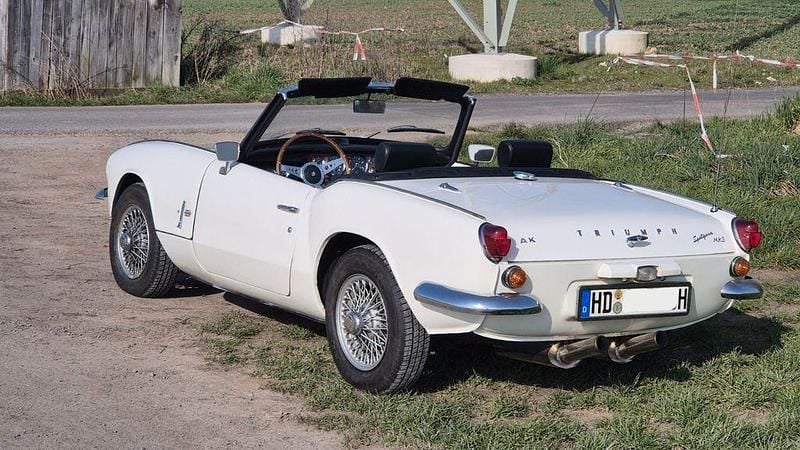 Gebraucht Triumph Spitfire 73 PS (53 kW) 1970 Weiß Cabrio