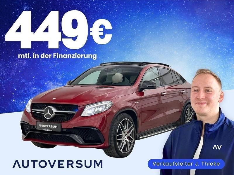 Rot Gebraucht 2015 Mercedes GLE63 AMG AMG Coupé | 50.985 € (Guter Preis) - Bild 1/3