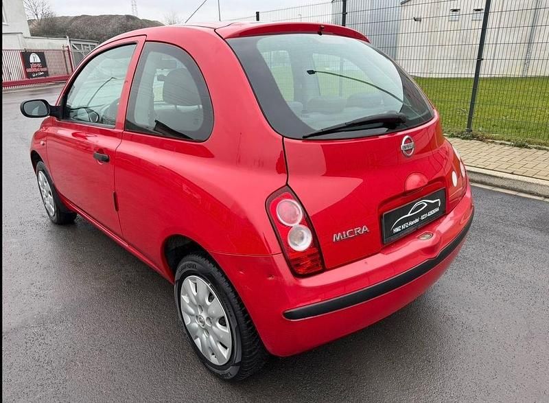 Gebraucht Nissan Micra Visia 65 PS (47 kW) 2007 Rot Kleinwagen