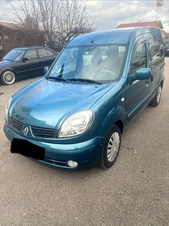 Gebraucht Renault Kangoo Expression 95 PS (69 kW) 2007 Grün Van / Kleinbus