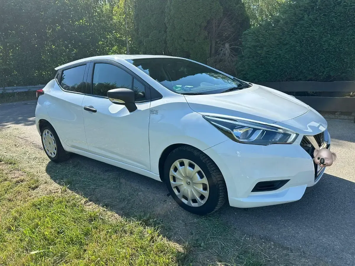 Gebraucht Nissan Micra Visia 71 PS (52 kW) 2017 Weiß Kleinwagen