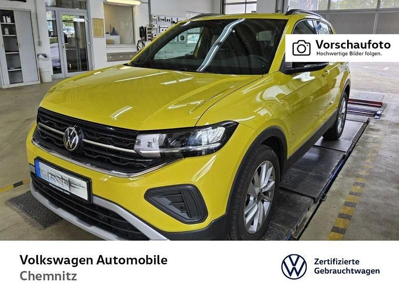 Gelb Gebraucht 2024 VW T-Cross Goal SUV | 24.930 € (Superpreis) - Bild 1/4